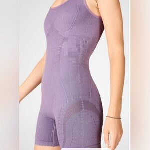 Sky Seamless Purple Bodysuit Fabletics  size M